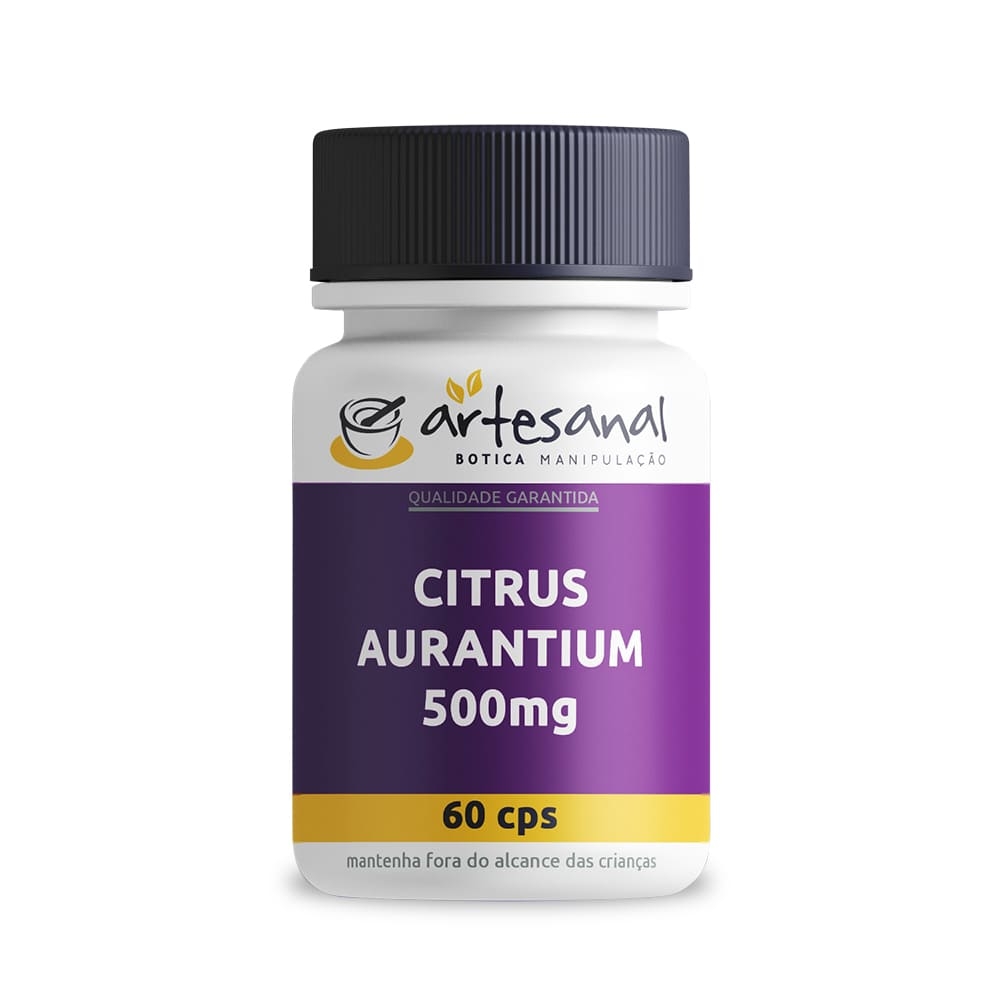 Citrus Aurantium 500mg - 60 Cápsulas