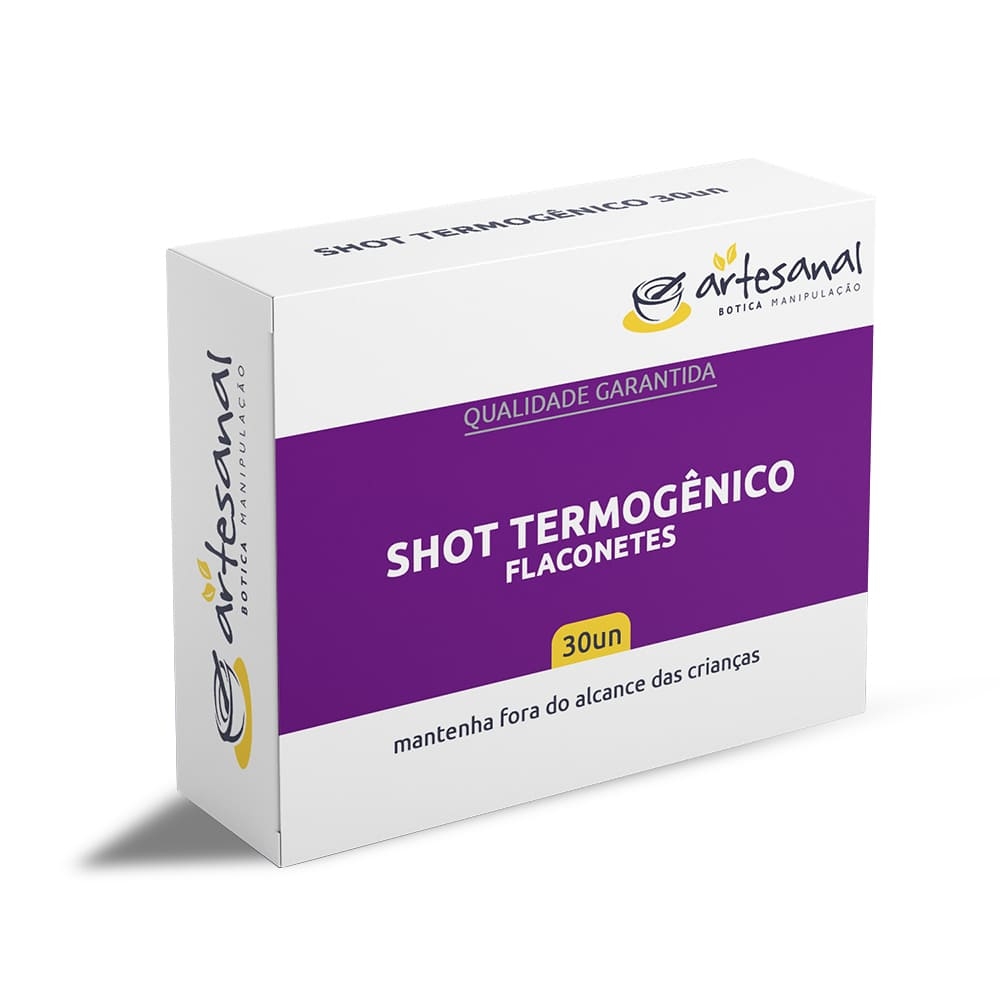 Shot Termogênico - 30 Flaconetes de 10ml