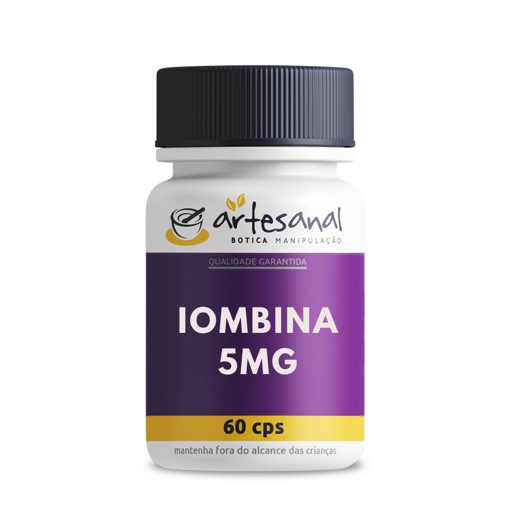 Ioimbina 5mg – 60 Cápsulas