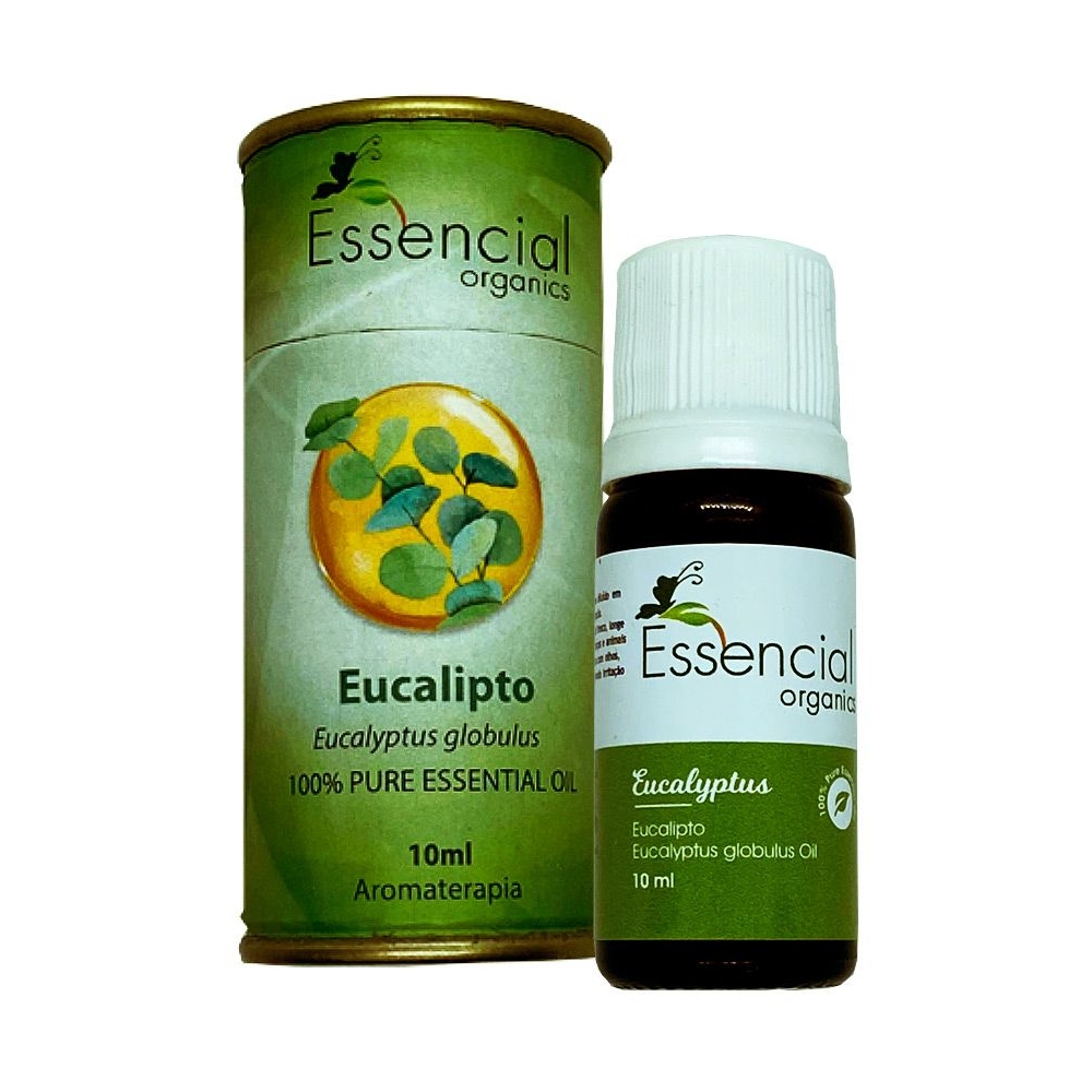 Óleo Essencial de Eucalipto Glóbulus - Essencial Organics - 10ml