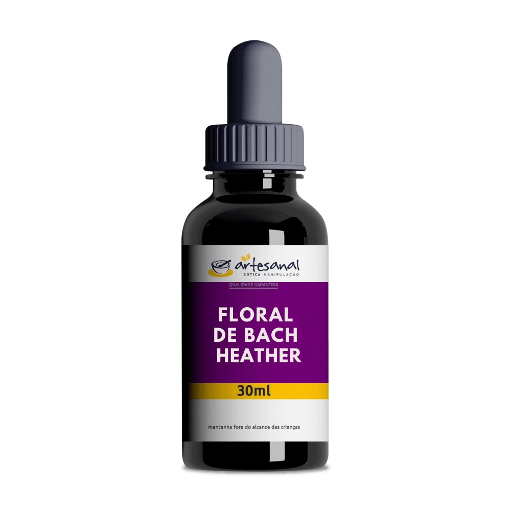 Floral de Bach para Solidão - Heather - 30ml