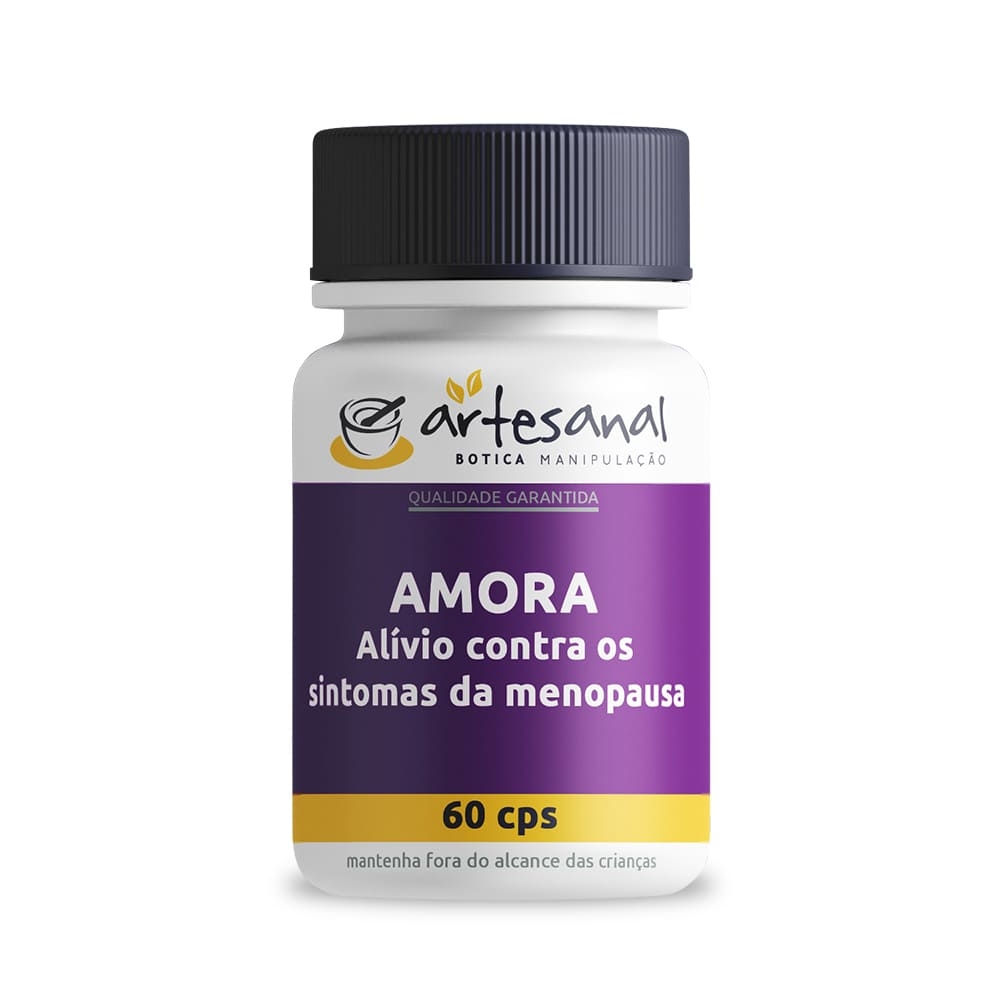 Amora 500mg - 60 Cápsulas