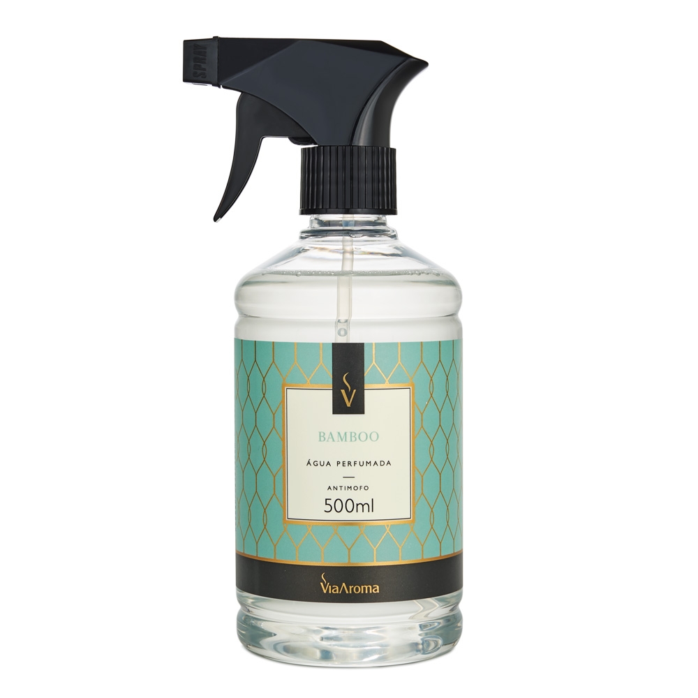 Água Perfumada para Tecidos Bamboo 500ml - Via Aroma