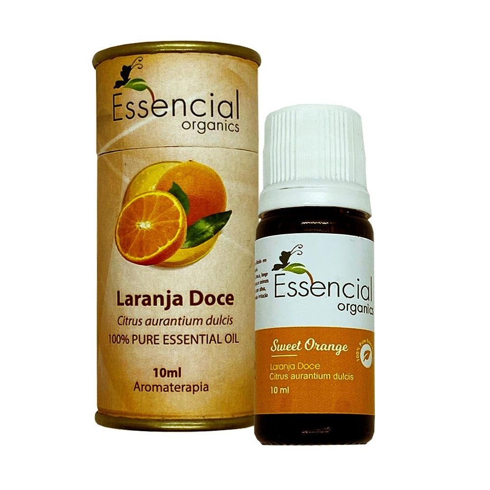 Óleo Essencial de Laranja Doce - Essencial Organics - 10ml