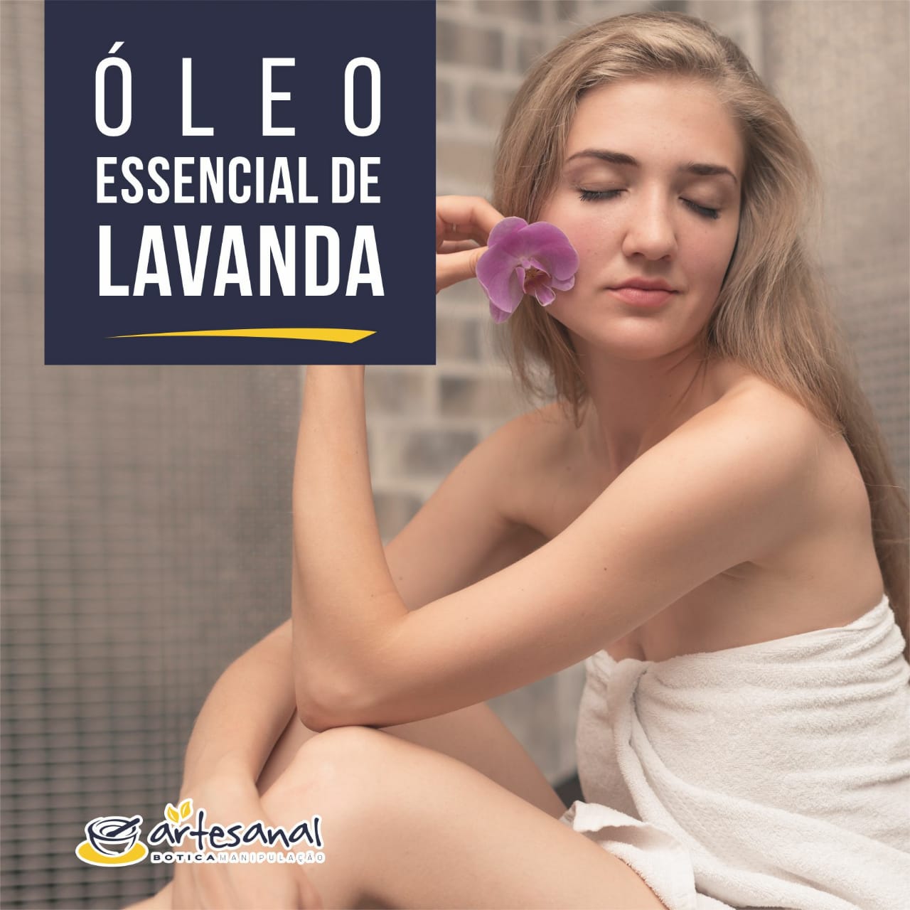 Óleo Essencial De Lavanda (Puro) - 10ml
