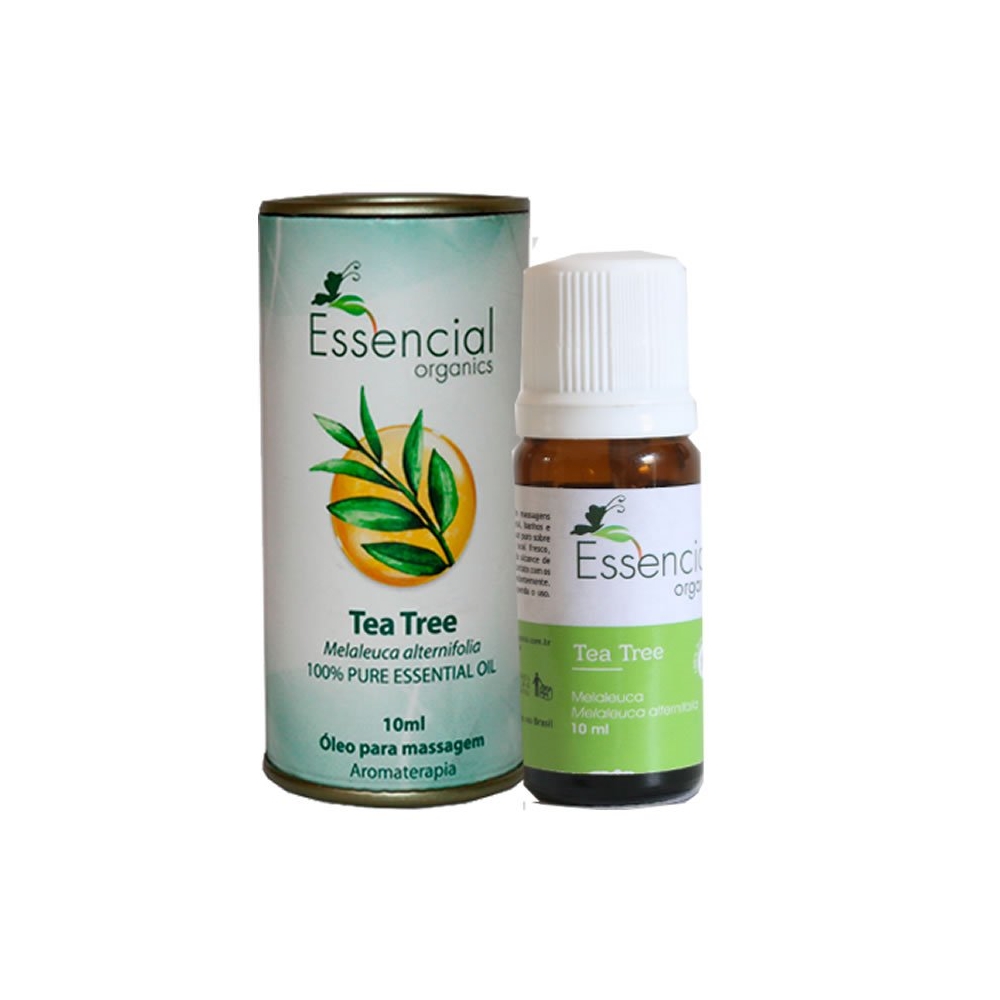 Óleo Essencial de Melaleuca/Tea Tree - Essencial Organics - 10ml