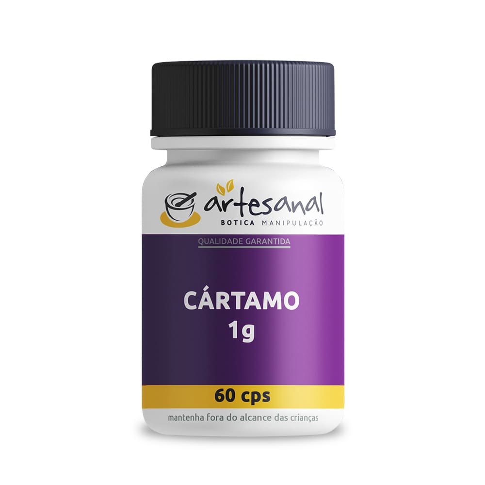 Cártamo 1g - 60 Cápsulas