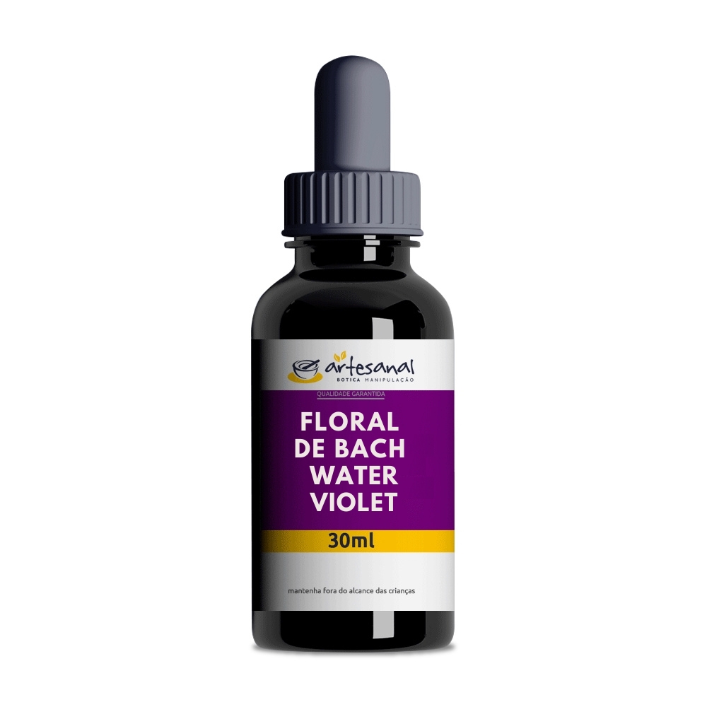 Floral de Bach para Solidão - Water Violet - 30ml