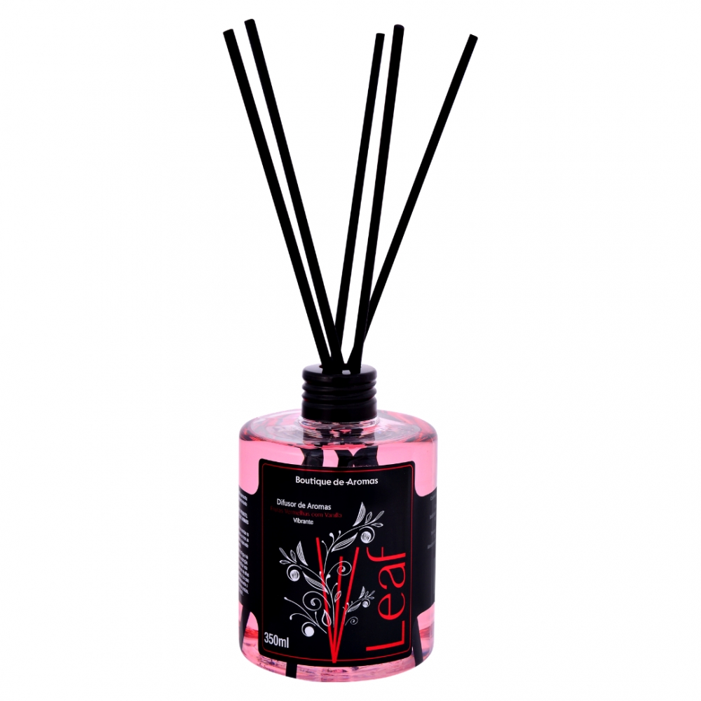 Difusor de Ambiente Frutas Vermelhas com Vanilla Leaf 350ml – Boutique de Aromas